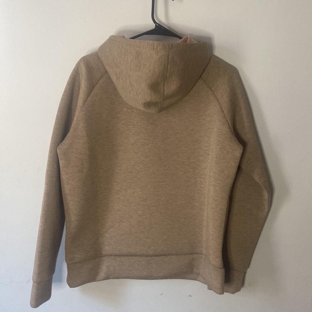 Joe Fresh - Women’s Hoodie - Dusty Peach & Grey - Size US M - Picture 3 of 4